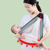 Adjustable Soft Baby Carrier - Strong Material Safety Belt Adapt to Newborn Infant & Toddler - Lightweight 3D Mesh Baby Carrier, Shoulder Straps